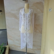 V-neck kebaya top with full sequins (AK.06)