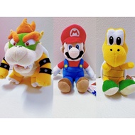 Super Mario plush M63 Mario Bowser Koopa Troopa preloved plush doll soft toy plushie