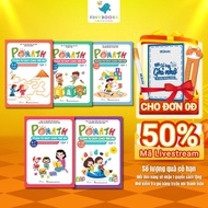 Book - Combo Pomath Math thinking for children helps comprehensively develop IQ and EQ from grades 1