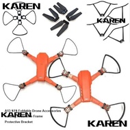 KAREN1 Foldable Drone Accessories, 6 Styles A13 S1S Folding Protective Frame, High Quality Plastic P