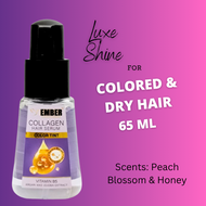 EMBER COLLAGEN HAIR SERUM 65ml / serum rambut - with Keratin extract Aloe Extract Ginseng Extract Ar