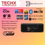 Bluesound Node ICON 2024 Hi-Res Music Streamer | HDMI eARC | MQA | BluOS | WiFi Multiroom Player