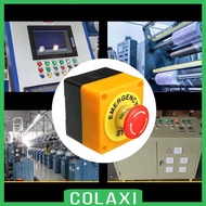 [Colaxi] Emergency Stop Switch Push Button with Box Repair Parts Weatherproof