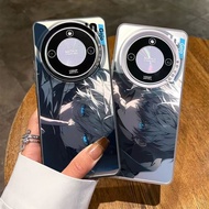 One Piece Suitable for Honor X9D X9C X9B X9A New Phone Case Six Eyes Gojo Go Laser Shock-resistant S