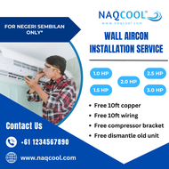 Aircond 1.5HP Installation Service [Within 30 km radius from Seremban Only]