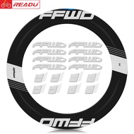 & ready. stock/Style Road Bike FFWD F9D Wheel Set Sticker Bicycle Decoration Rim Carbon Rim Rim Stic