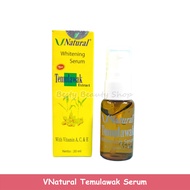 V Natural Whitening Serum Temulawak