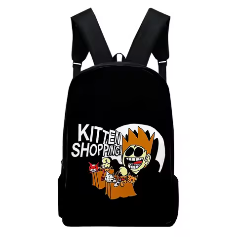 Backpacks Laptop Boys/Girls Classic Popular Fashion eddsworld Notebook Backpacks pupil School Bags 3