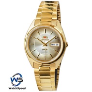 ORIENT 3Star FAB00004U9 Automatic Watch Mens Gold Tone Watch Yellow Degrade Dial FAB00004(Gold)