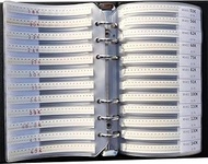 0 ohm - 10M ohm 0402 170 Value 8500pcs all Series SMD Resistor Combo Sample Book Kit SMT Pack Box Bo