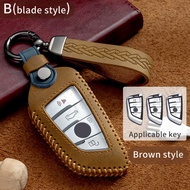 Leather TPU Car Smart Key Fob Case Cover Bag For Bmw F20 G20 G30 X1 X3 X4 X5 G05 X6 Remote Holder Shell Keychain Styling