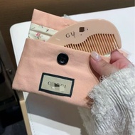 Gujia G's Pink Comb Pink Mahogany Comb Cute Wooden Comb