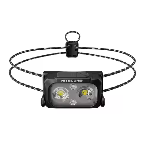 NITECORE NU25 MTC UL Dual beam USB-C rechargeable Headlamp 400Lumens Beam color White Light, Red Lig