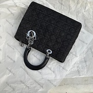 中古包 Dior迪奧 Lady Dior 牛仔黛妃包