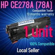 1 Unit CART. CE278A Comp. Pro Toner P1566 P1600 P1060 P1606DN P 1566 1600