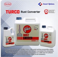 Turco Rust Converter  500ml  4 Liter or 1Gallon Rust Protection Solution