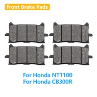Front Brake Pads For Honda NT1100 CB300R NT 1100 CB 300R NT-1100 CB-300R Motorcycle Accessories