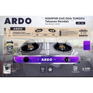 Kompor Gas 2 Tungku Rinnai RI-202S/302S/522S/522C/522CE/522E/522SS Burner Api Biru Anti Karat