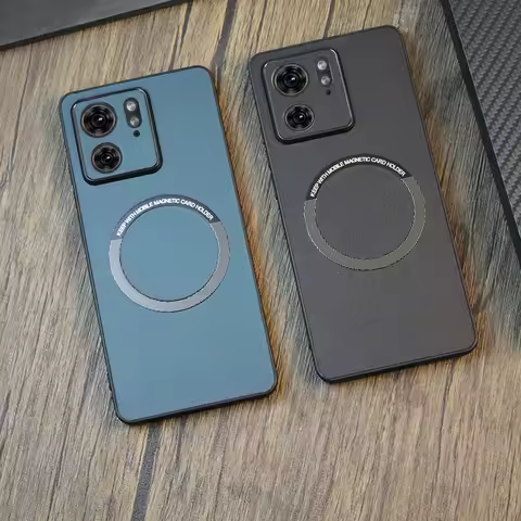 Funda For Motorola Edge 40 ,Edge 40 Neo Case Magnetic PU Leather + TPU Protective Back Cover for MOT