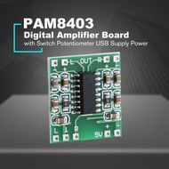PAM8403 Power Amplifier Class D Mini 3W Stereo 2.5-5 Vdc Digital Power