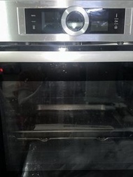 （60天有壞包退錢,免費代上gogovan在你家中樓下等就可以，gogovan費用自付）Bosch HSG656RS1 60厘米 71公升 EcoClean Direct塗層 嵌入式蒸焗爐三個盤一個架