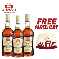 Alfonso Light 1L Tripack with FREE Alfie Cap