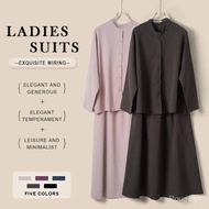 【MY SELLER】YOUMI SUIT SET SKIRT BLOUSE SOFEA MUSLIMAH FASHION  IRONLESS WANITA BAJU