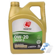 Idemitsu 0W20 Fully Synthetic Engine Oil 4L