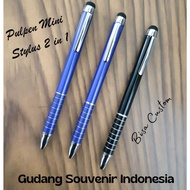 2-in-1 Mini Stylus Pen Mobile Phone Touch Screen Stylus Pen / hp Android/ / tablet, Can Print Logo