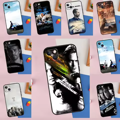 Fast and Furious Moive Case For iPhone 13 11 12 14 15 16 Pro Max Mini X XR XS Max Plus Soft Cover