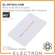 RFID 13.56 MHz 1K Card Android Rewritable UID NFC Writable Clone Copy Card Access Mifare Classic Too