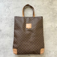 中古正品 Celine Macadam 老花 輕便手提袋 男女適用 iPad