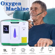 【DEDAKJ】Portable Oxygen Concentrator 100% Original Authentic  Oxygen Concentrator Generator 2L-9L 90% Concentration Low Operation Noise Anion Function Home Care Oxygene Machine Home Oxygen Generator