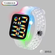 Wholesale LED Electronic Watch Y1 Rainbow with Waterproof Digital Sports Couple Electronic Watch Spo