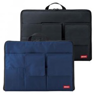 加闊版 13" 海軍藍色多用途 Notebook Pouch (手提電腦袋/ iPad平板電腦 / 公事包/ iPad 袋/ 筆袋 / 文件袋/ 文具 / 禮物)