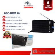 Audiobox 2GO RDO 20 Bluetooth Portable Speaker with Mic | Solar Charging