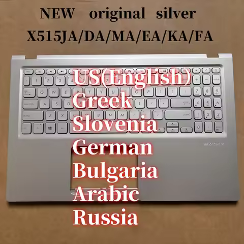 100%New For ASUS X515 X515EA X515IA X515JA X515DA X515MA X515KA X515FA laptop keyboard Palmrest Asse