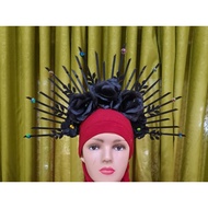 Carnival crown, vampire crown, Halloween crown, dance crown, carnival headband, dance headband, part
