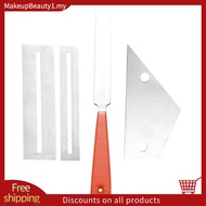 Stainless Steel Guitar Fret File+Fret Rocker Level+Fingerboard Protector Guitar Luthier Tool