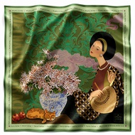 HUONG SAC _CHAM BOUTIQUE - Latin Silk 70x70cm