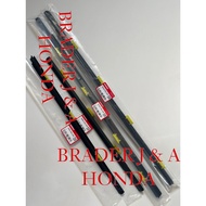 LIST OF OUTER GLASS SEAMS MOLDING RUBBER DOOR CRV GEN 2 RD4 RD6 2002 2003 2004 2005 2006 HONDA 72410