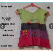 Baby girl dress 1 year old prelove baby festive clothes