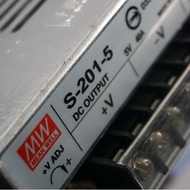 POWER SUPPLY MEAN WELL 5V 40A ORIGINAL MW