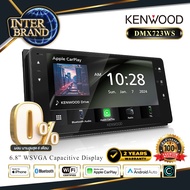 (1เครื่อง) ซีรี่ย์ใหม่! จอ9นิ้ว หน้าจอ Capacitive 6.8" คุณภาพสูง ขนาด 200mm. KENWOOD DMX723WS จอแสดง