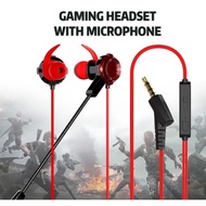 Mobile Gaming Headset XG-120 With HD Mic Wired In-Ear Earphone