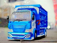 MINIATUR TRUK OLENG KAYU FULL LAMPU WAHYU ABADI / MINIATUR TRUK OLENG MURAH