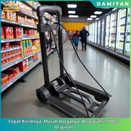 [DMY] 40kg Foldable Mini Gallon Trolley - Portable Luggage Cart 23x32cm - Multipurpose Trolley for H