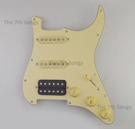 HSS Texas Rock with SH4 JB / S*hr style SSV Bridge Alnico 5 Flat Pole Electric guitar Prewired Load