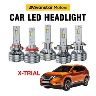 【NISSAN】X-Trail 2PCS LED Headlight Foglight 90W H4 H7 H8/H11 4300K/6000K/8000K Hi/Lo Beam Headlamp R