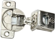 25 Pack Rok Hardware Grass TEC 864 108 Degree 1-1/4" Overlay 3 Level Soft Close Screw On Compact Cabinet Hinge 04547A-15 3-Way Adjustment 45mm Boring Pattern